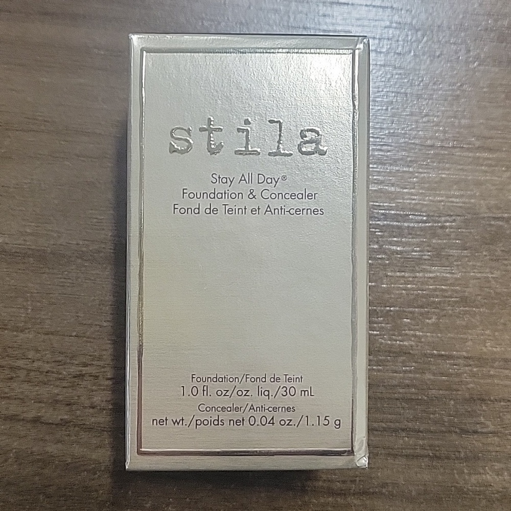 Stila Stay All Day Foundation & Concealer Espresso-New in Box